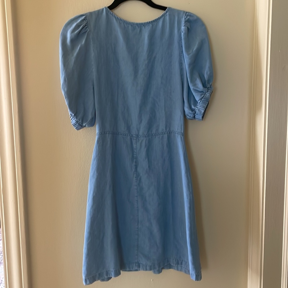 Denim Button Up Dress - Picture 9 of 11